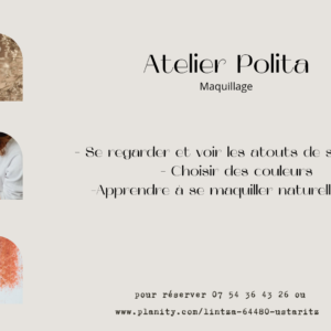 Atelier Polita maquillage