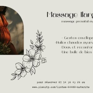 Massage prénatal Ilargi 1h30